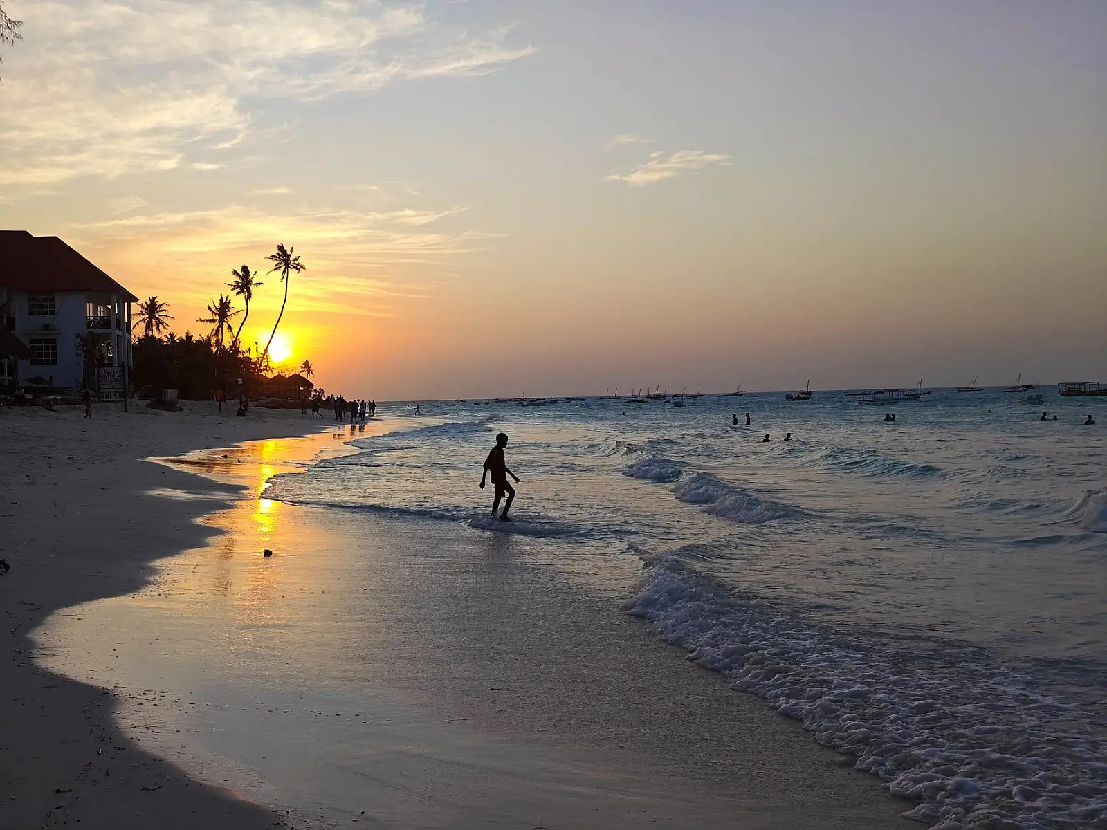 Matemwe, north-east coast of Zanzibar, directly opposite Mnemba Atoll